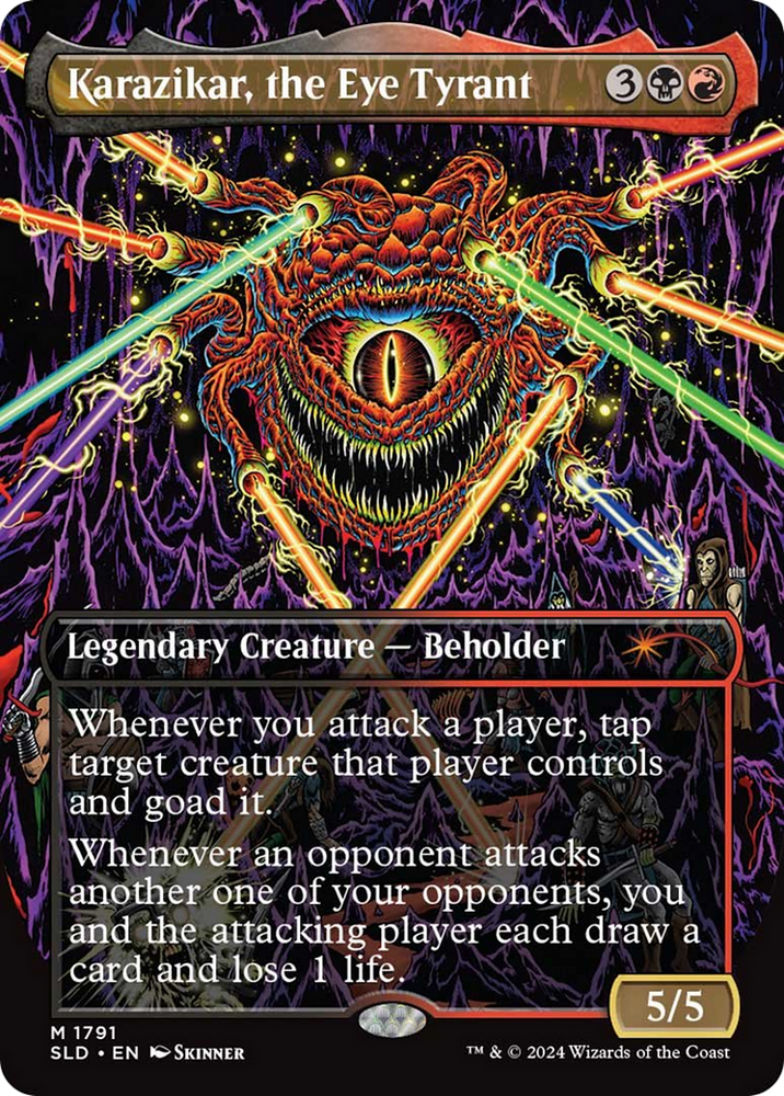 Karazikar, the Eye Tyrant [Secret Lair Drop Series] Magic: The Gathering