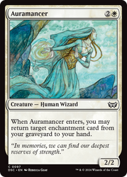 Auramancer [Duskmourn: House of Horror Commander] Magic: The Gathering