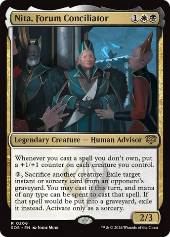 Nita, Forum Conciliator [Secrets of Strixhaven] Magic: The Gathering