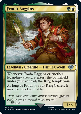 Frodo Baggins [The Lord of the Rings: Tales of Middle-Earth] Magic: The Gathering