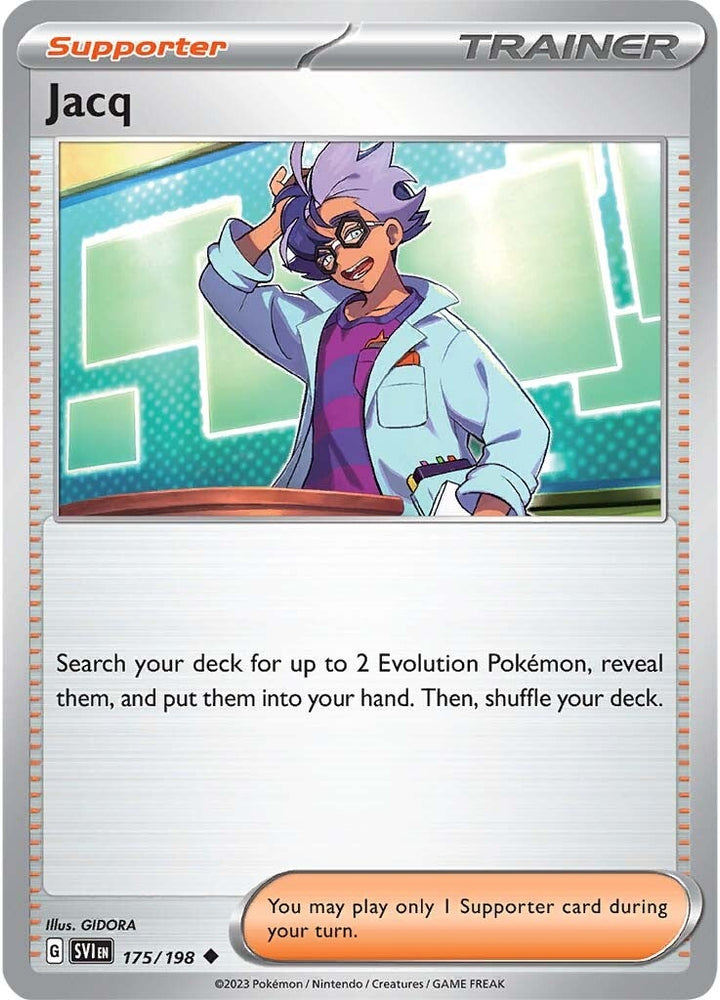 Jacq (175/198) [Scarlet & Violet: Base Set] Pokémon