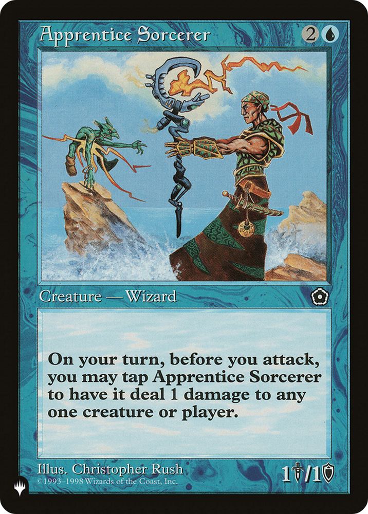 Apprentice Sorcerer [The List] Magic: The Gathering