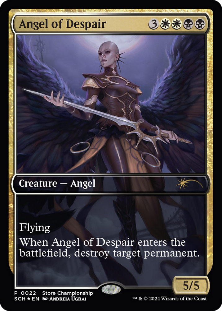 Angel of Despair [Store Championships 2024] Magic: The Gathering
