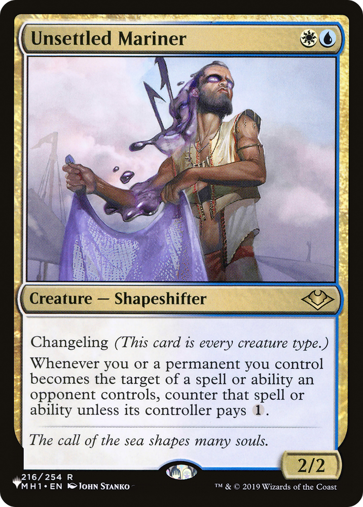 Unsettled Mariner (MH1) [The List] Magic: The Gathering