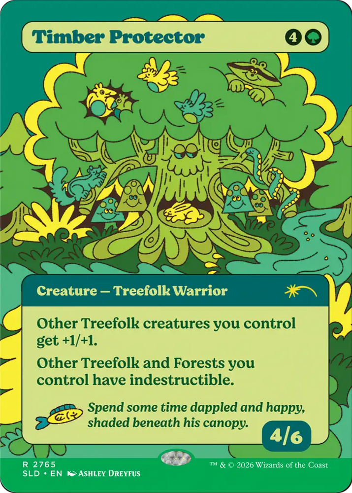 Timber Protector [Secret Lair Drop Series] Magic: The Gathering