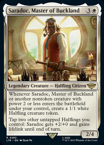Saradoc, Master of Buckland [The Lord of the Rings: Tales of Middle-Earth] Magic: The Gathering