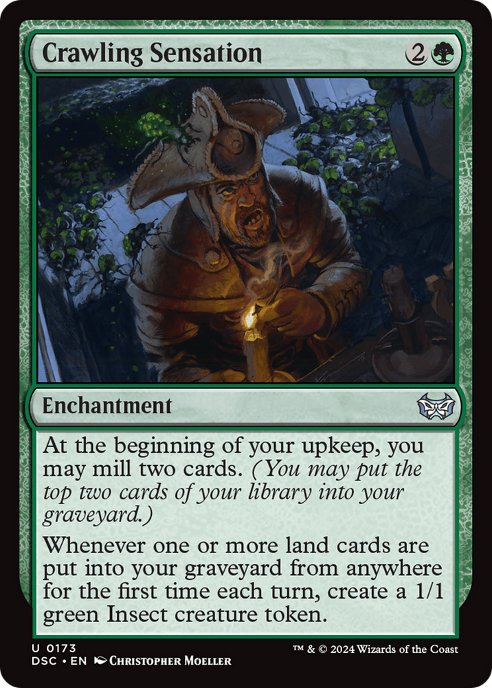 Crawling Sensation [Duskmourn: House of Horror Commander] Magic: The Gathering