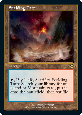 Scalding Tarn (Retro Foil Etched) [Modern Horizons 2] Magic: The Gathering