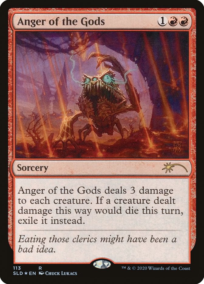 Anger of the Gods [Secret Lair Drop Series] Magic: The Gathering