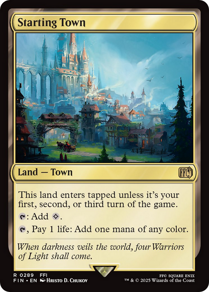 Starting Town [FINAL FANTASY] Magic: The Gathering