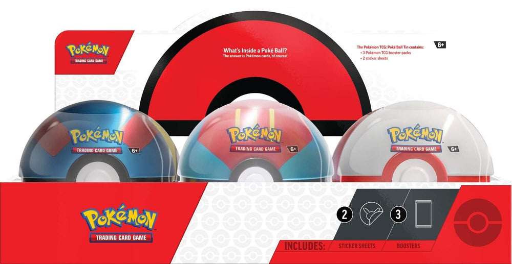 Poke Ball Tin - Display (2023) Pokémon