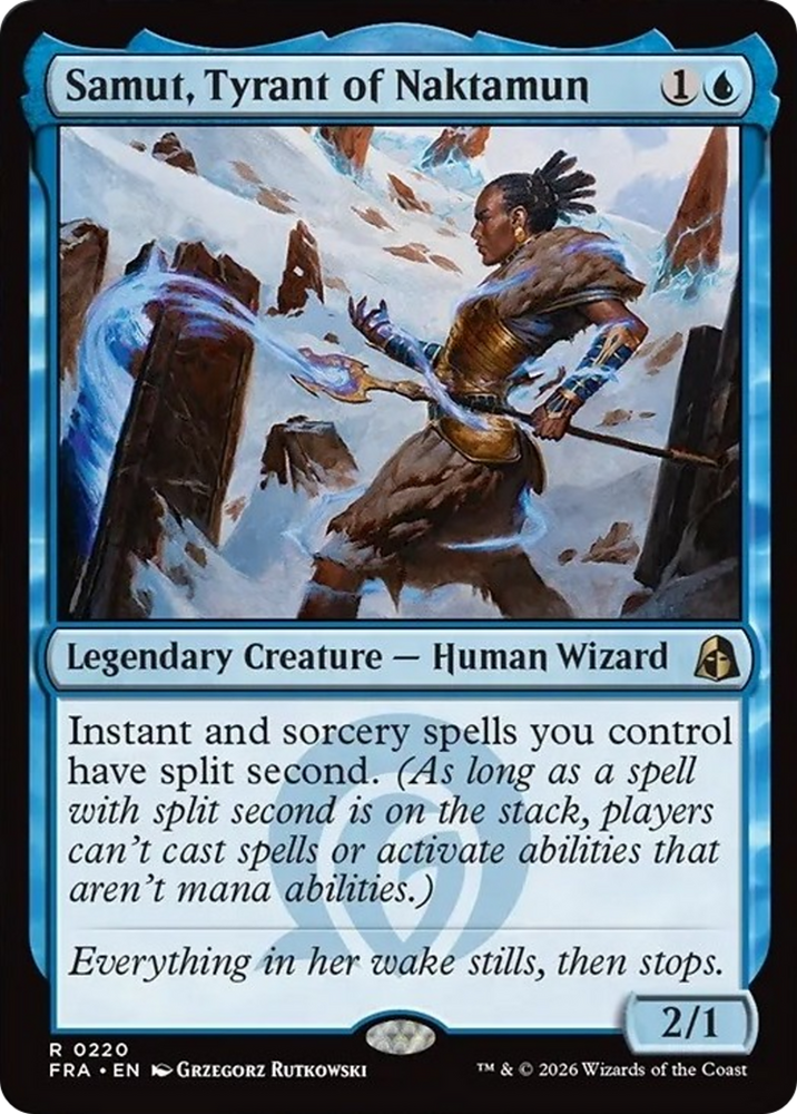 Samut, Tyrant of Naktamun [Reality Fracture] Magic: The Gathering