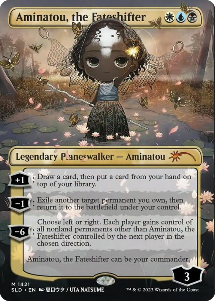 Aminatou, the Fateshifter (Rainbow Foil) [Secret Lair Drop Series] Magic: The Gathering