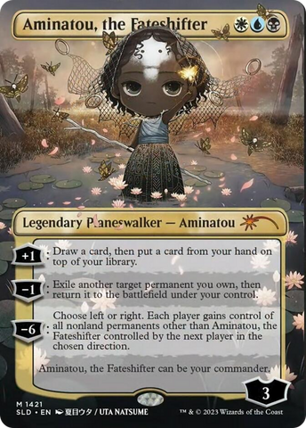 Aminatou, the Fateshifter (Rainbow Foil) [Secret Lair Drop Series] Magic: The Gathering