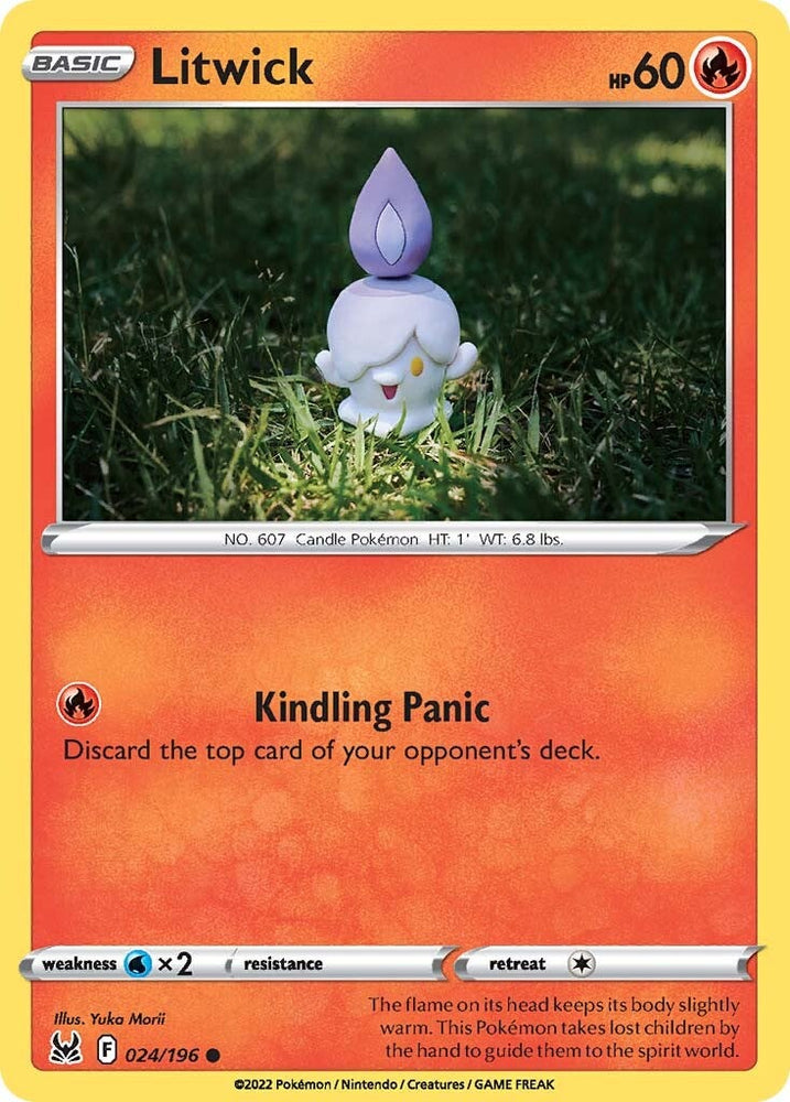 Litwick (024/196) [Sword & Shield: Lost Origin] Pokémon