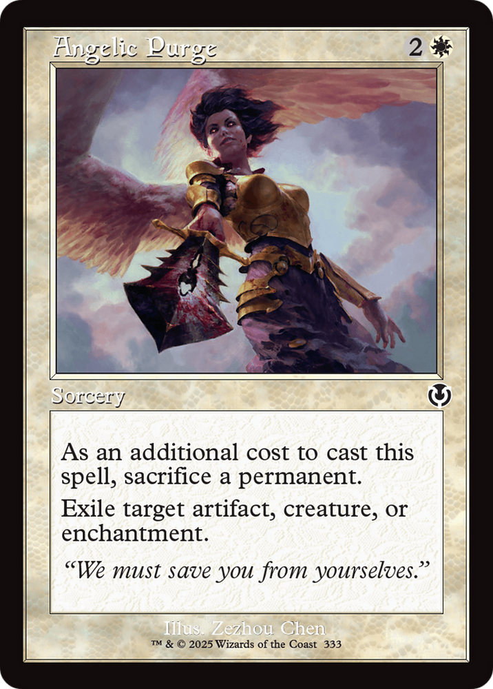 Angelic Purge (Retro Frame) [Innistrad Remastered] Magic: The Gathering