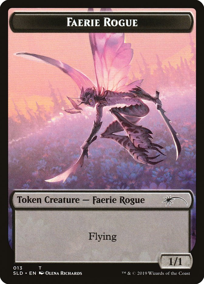 Faerie Rogue Token (013) [Secret Lair Drop Series] Magic: The Gathering