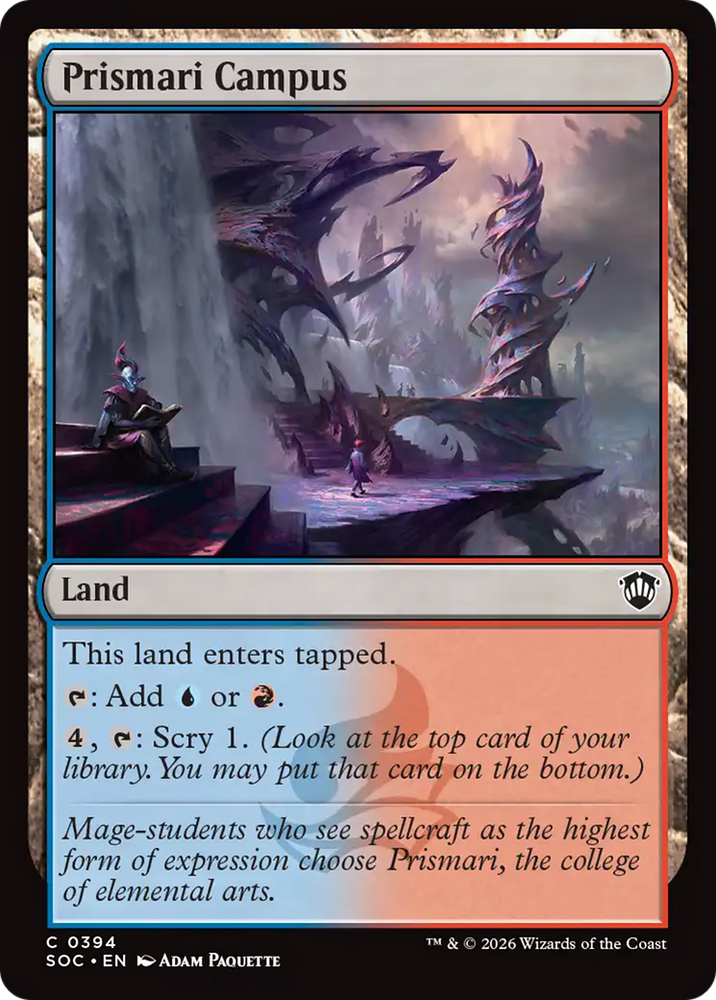 Prismari Campus [Secrets of Strixhaven Commander] Magic: The Gathering