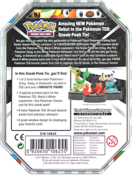 Black & White - Sneak-Peek Tin (Snivy) Pokémon