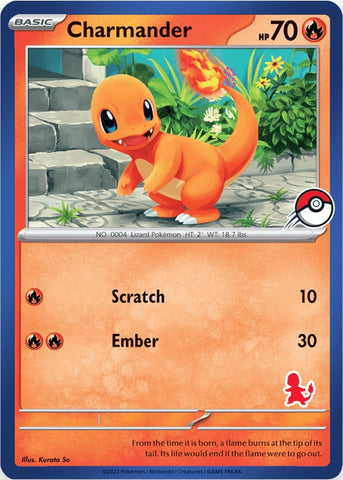 Charmander (Blue Border) [My First Battle] Pokémon