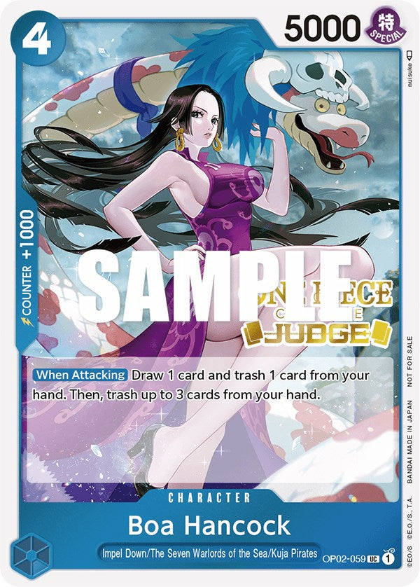Boa Hancock (Judge) [One Piece Promotion Cards] Bandai