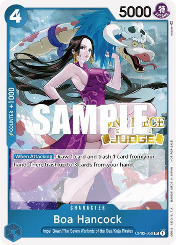 Boa Hancock (Judge) [One Piece Promotion Cards] Bandai