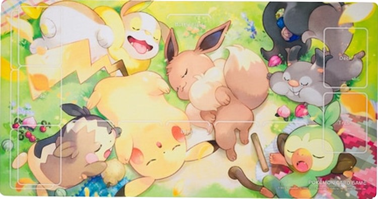 Playmat - Pikachu & Eevee “Thank you everyone” Pokémon