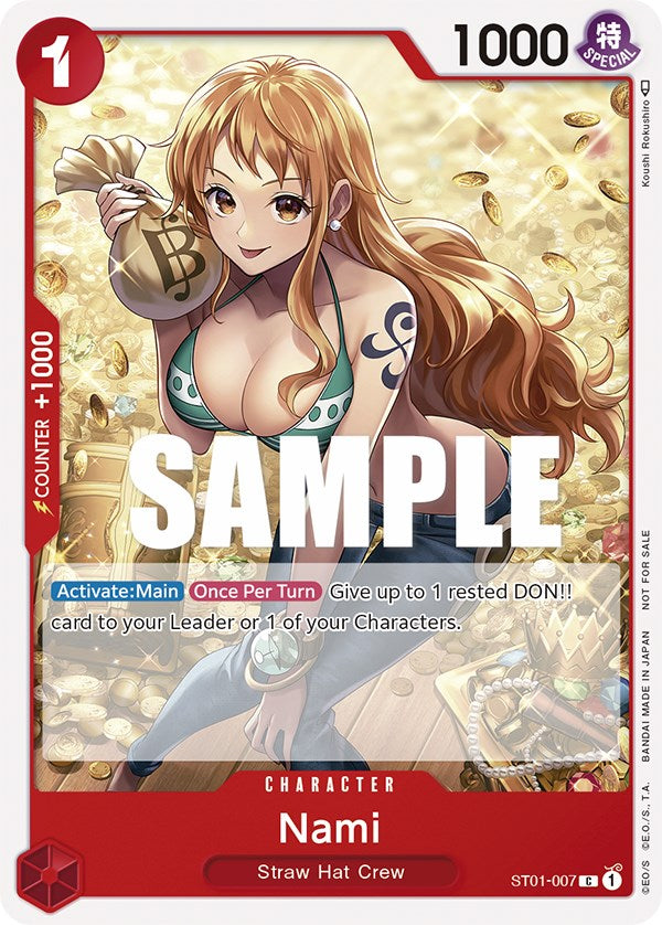 Nami (Tournament Pack Vol. 3) [Participant] [One Piece Promotion Cards] Bandai