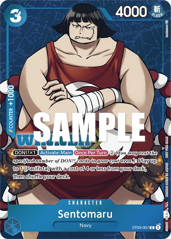 Sentomaru (Tournament Pack Vol. 3) [Winner] [One Piece Promotion Cards] Bandai