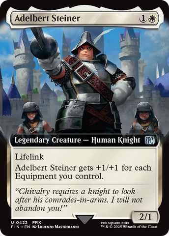 Adelbert Steiner (Extended Art) [FINAL FANTASY] Magic: The Gathering