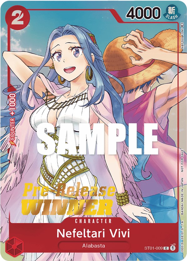 Nefeltari Vivi (OP-03 Pre-Release Tournament/Winner) [One Piece Promotion Cards] Bandai