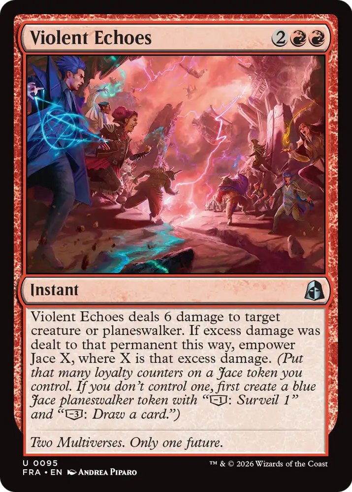 Violent Echoes [Reality Fracture] Magic: The Gathering