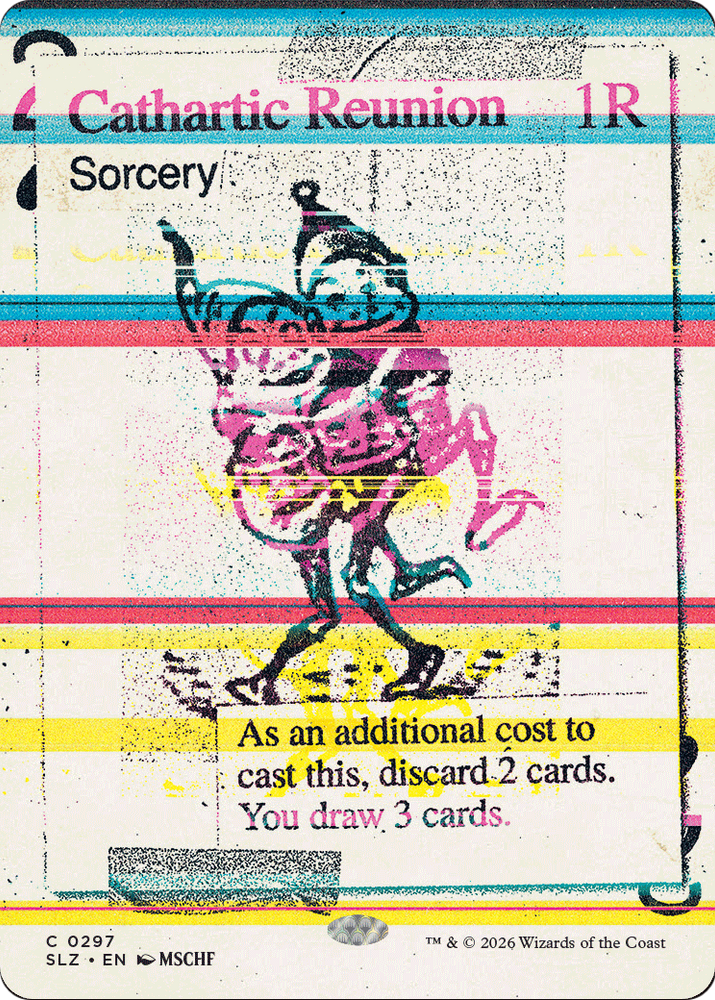 Cathartic Reunion (0297) [Secret Lair x MSCHF: The Zeta Set] Magic: The Gathering