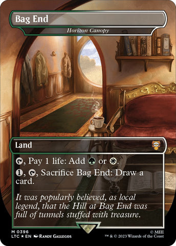 Bag End - Horizon Canopy (Surge Foil Realms and Relics) [The Lord of the Rings: Tales of Middle-Earth Commander] Magic: The Gathering