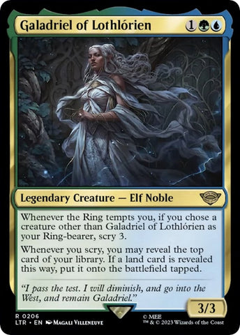 Galadriel of Lothlorien [The Lord of the Rings: Tales of Middle-Earth] Magic: The Gathering