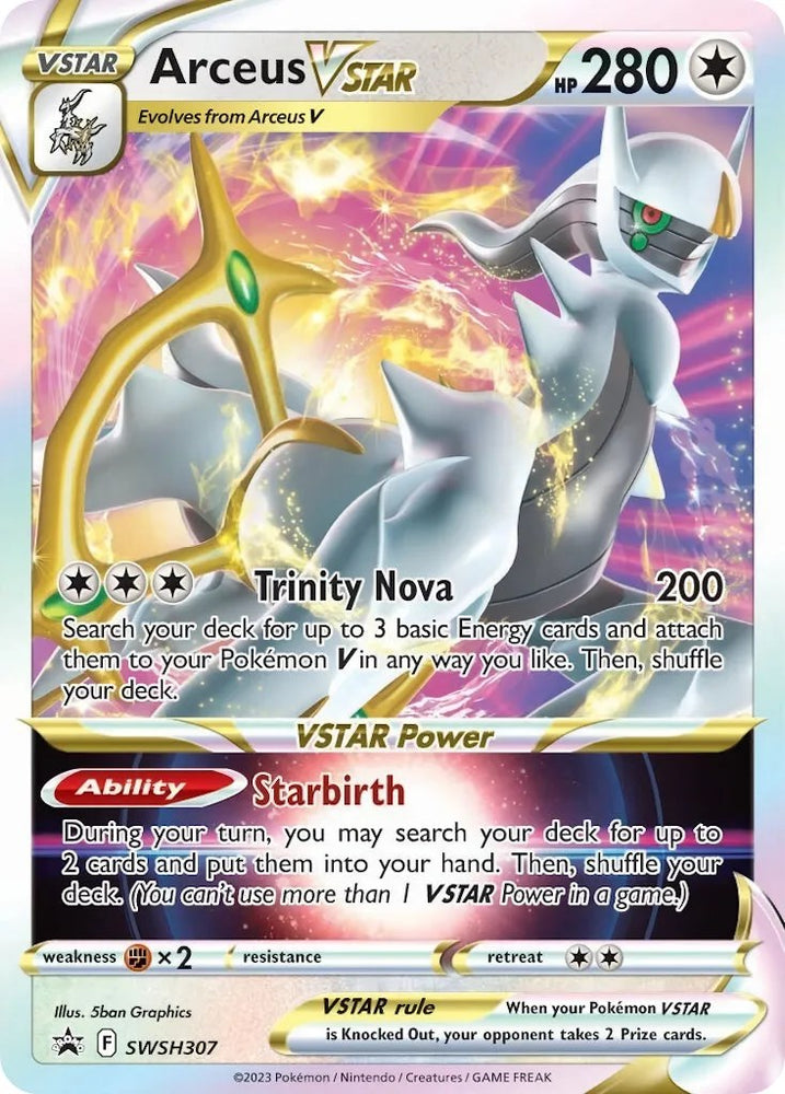Arceus VSTAR (SWSH307) [Sword & Shield: Black Star Promos] Pokémon