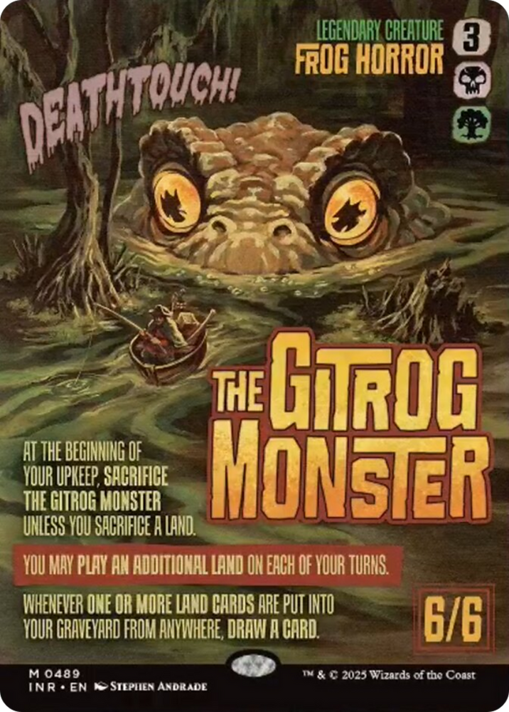 The Gitrog Monster (Showcase) [Innistrad Remastered] Magic: The Gathering