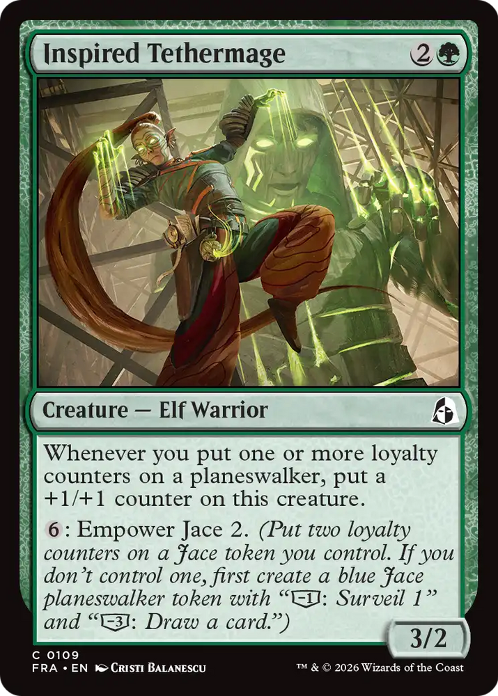 Inspired Tethermage [Reality Fracture] Magic: The Gathering