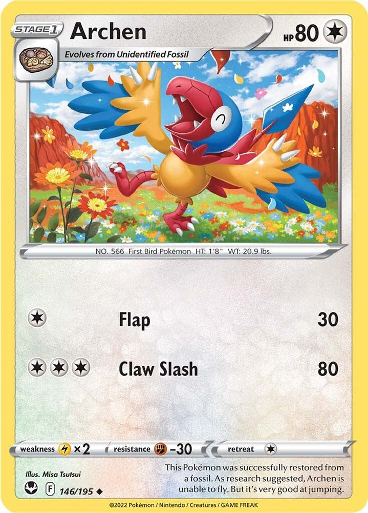 Archen (146/195) [Sword & Shield: Silver Tempest] Pokémon