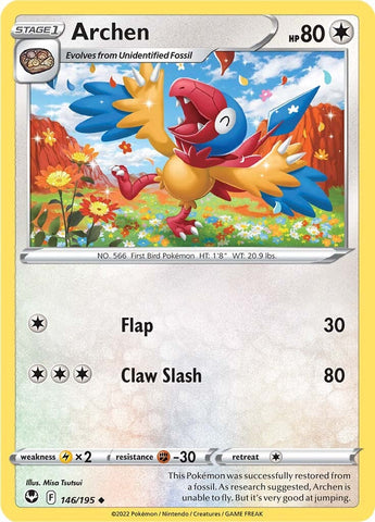 Archen (146/195) [Sword & Shield: Silver Tempest] Pokémon