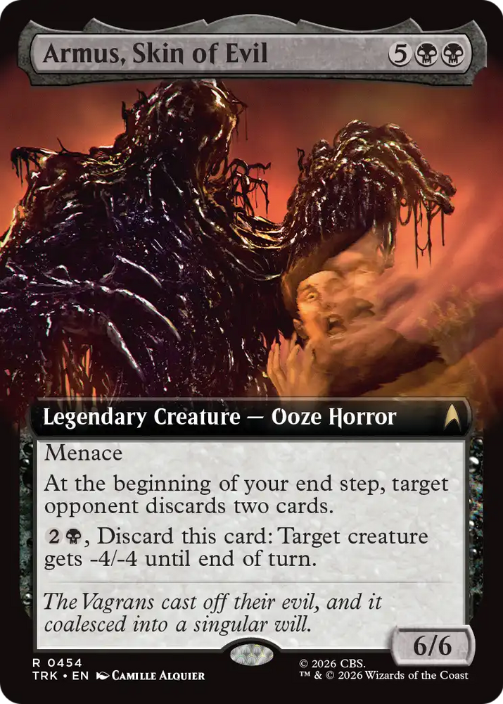 Armus, Skin of Evil (Extended Art) [Star Trek] Magic: The Gathering