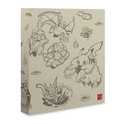 D-Ring Binder - Pikachu (Scroll Painting Style) Pokémon