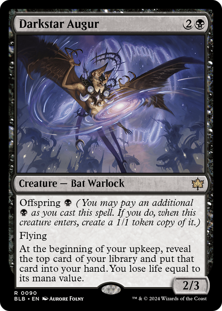 Darkstar Augur [Bloomburrow] Magic: The Gathering