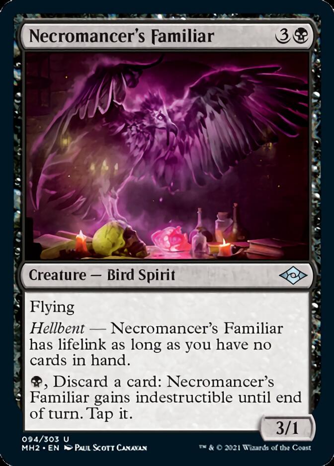 Necromancer's Familiar [Modern Horizons 2] Magic: The Gathering