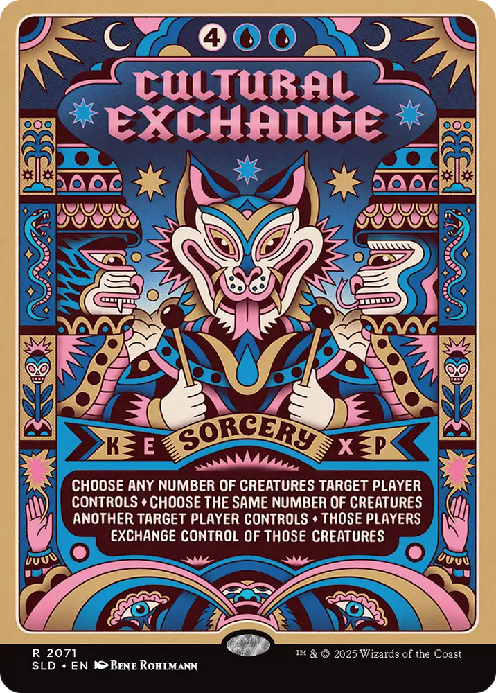 Cultural Exchange (Rainbow Foil) [Secret Lair Drop Series] Magic: The Gathering