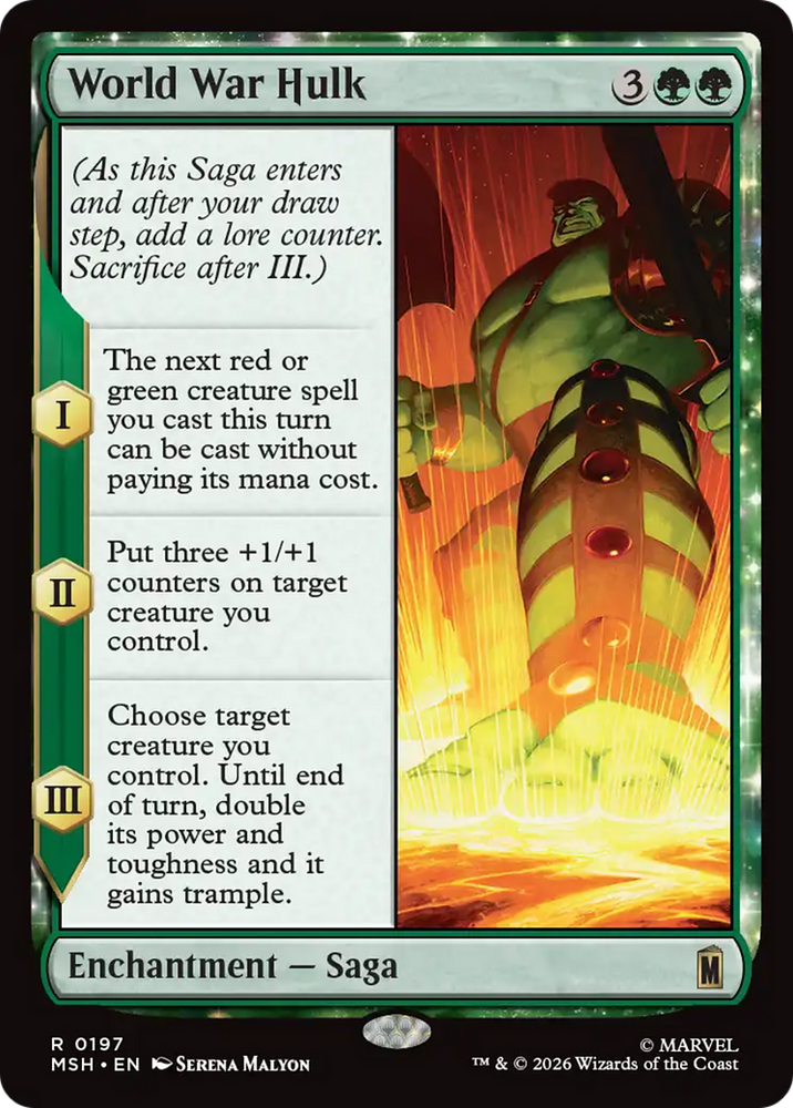 World War Hulk [Marvel Super Heroes] Magic: The Gathering