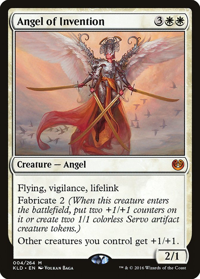Angel of Invention [Kaladesh] Magic: The Gathering