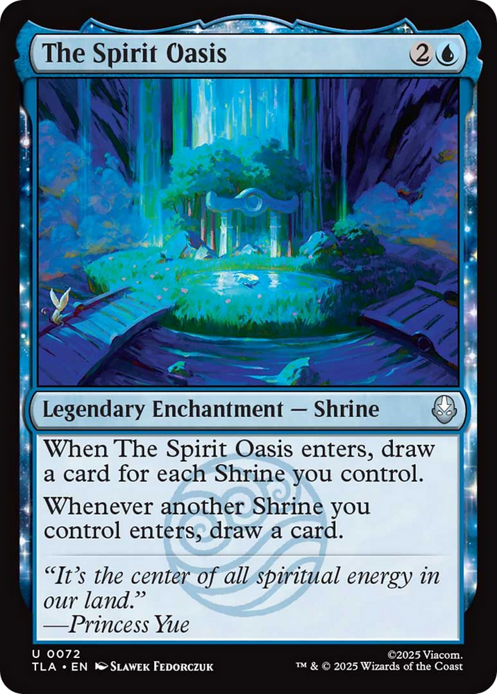 The Spirit Oasis [Avatar: The Last Airbender] Magic: The Gathering