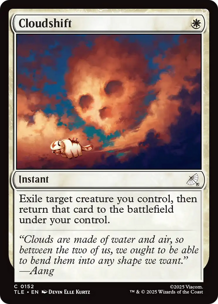 Cloudshift [Avatar: The Last Airbender: Eternal-Legal] Magic: The Gathering