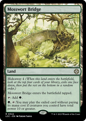 Mosswort Bridge [The Lost Caverns of Ixalan Commander] Magic: The Gathering